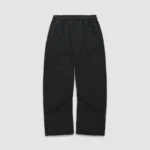 Basic Wide Jogger Black