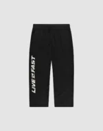 Live Fast Boucle Pants Black