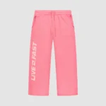 Live Fast Boucle Pants Pink