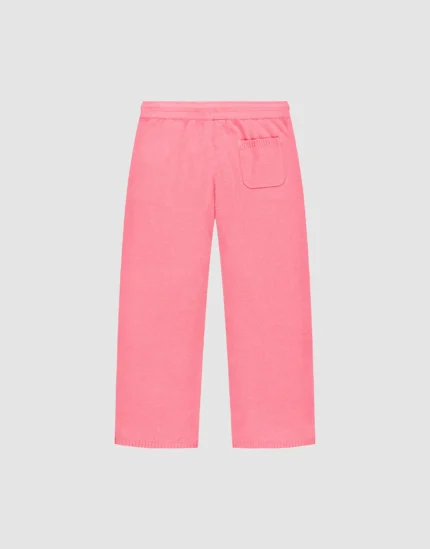 Live Fast Boucle Pants Pink g