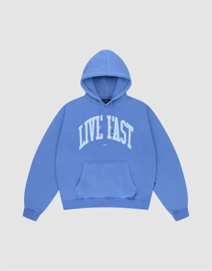 Live Fast College Hooded