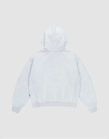 Live Fast College Hooded White g