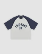 Live Fast Raglan Tee