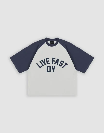 Live Fast Raglan Tee
